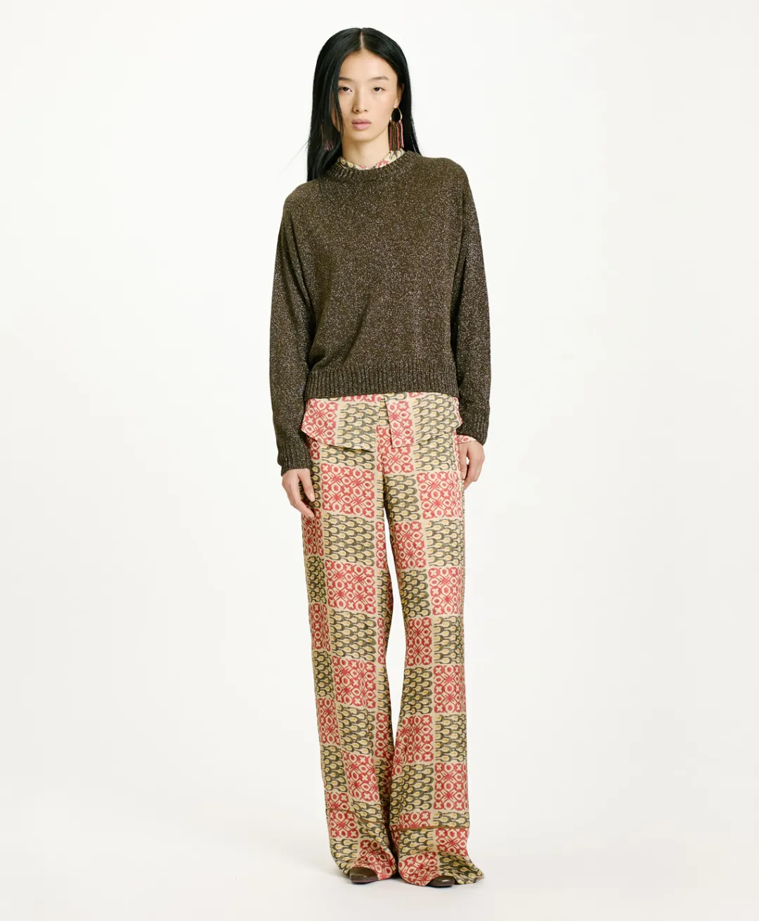 Discount TRICOT KARASU EN LUREX - Femme Mailles