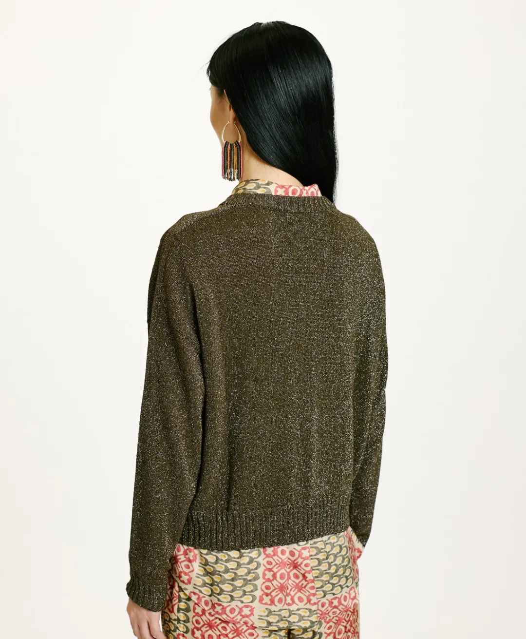 Discount TRICOT KARASU EN LUREX - Femme Mailles