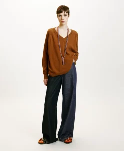 Online TRICOT KIMI EN LAINE MÉRINOS CACHEMIRE - Femme Mailles