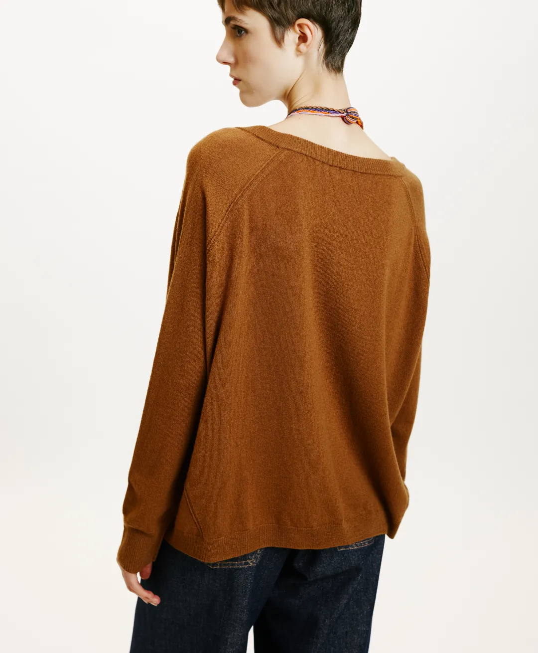 Online TRICOT KIMI EN LAINE MÉRINOS CACHEMIRE - Femme Mailles