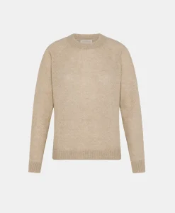 TRICOT KYO EN MOHAIR MÉLANGE LUREX - CRÈME Femme Mailles
