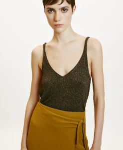 Outlet TRICOT NIJI EN LUREX - Femme Mailles