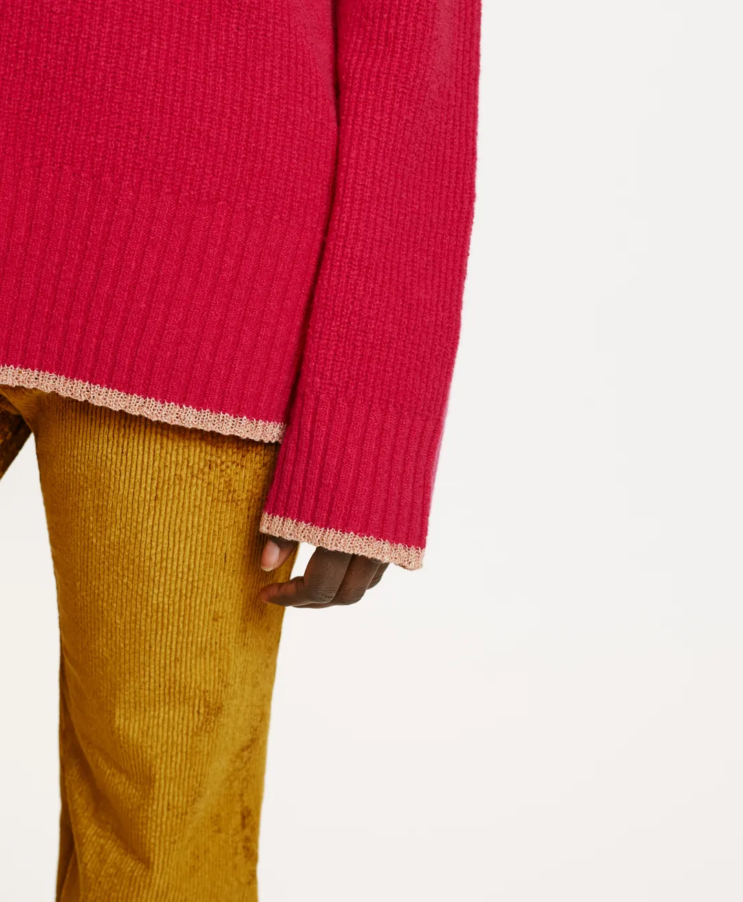 New TRICOT OR POINT D’ÉPI STRETCH - Femme Mailles