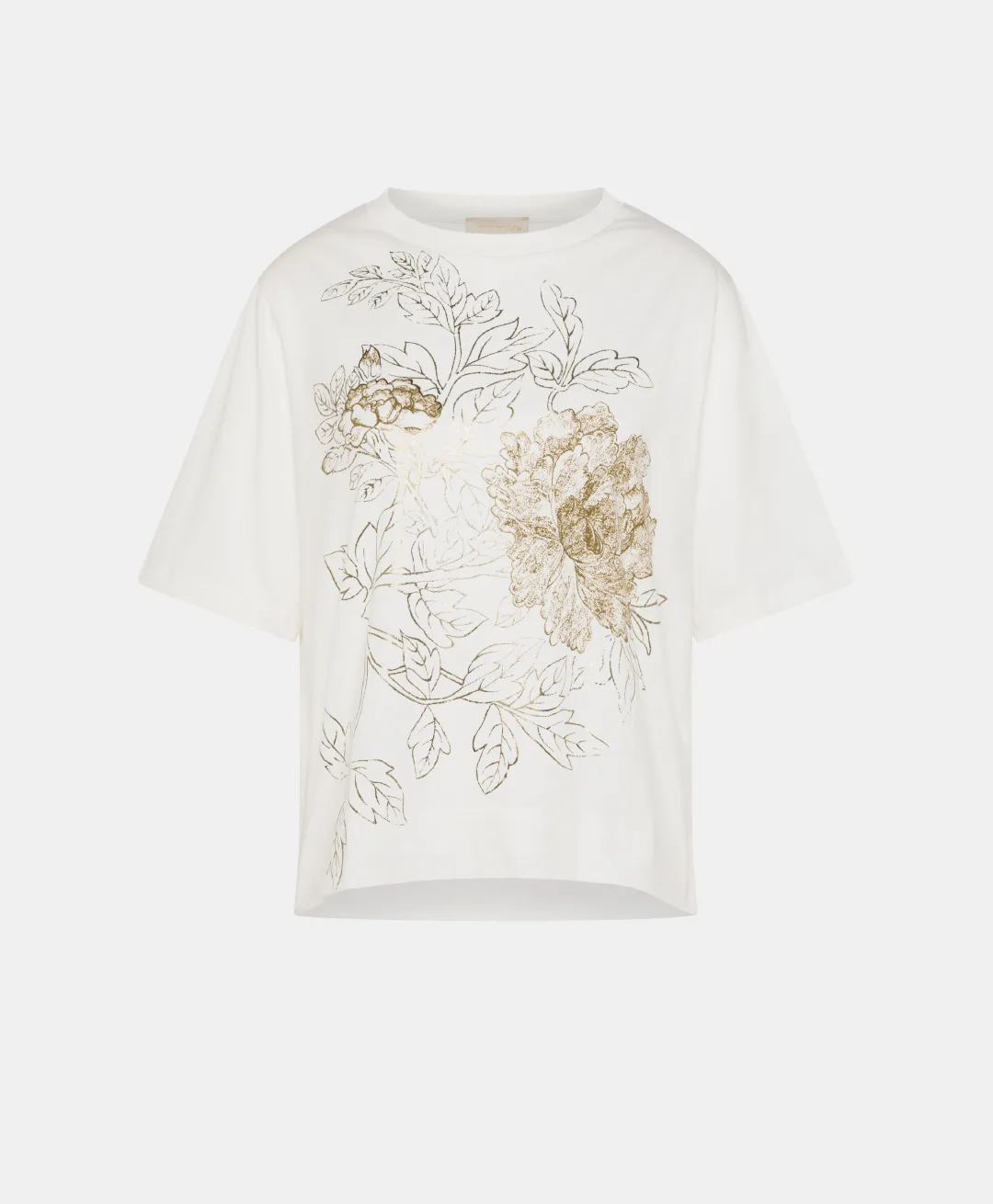 Sale T-SHIRT IA EN JERSEY IMPRIMÉ LAMINÉ - Femme Tops Et T-Shirts