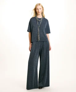 Clearance TSHIRT IORA EN JERSEY LUREX - Femme Tops Et T-Shirts