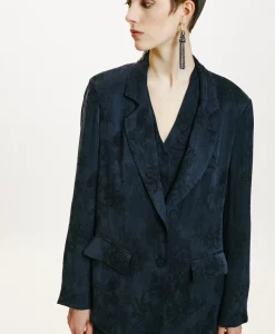 Discount VESTE NAGOYA EN LYONCEL VISCOSE JACQUARD - Femme Vestes