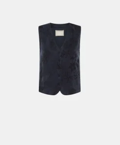Sale VESTE SABI EN LYONCEL VISCOSE JACQUARD - Femme Vestes